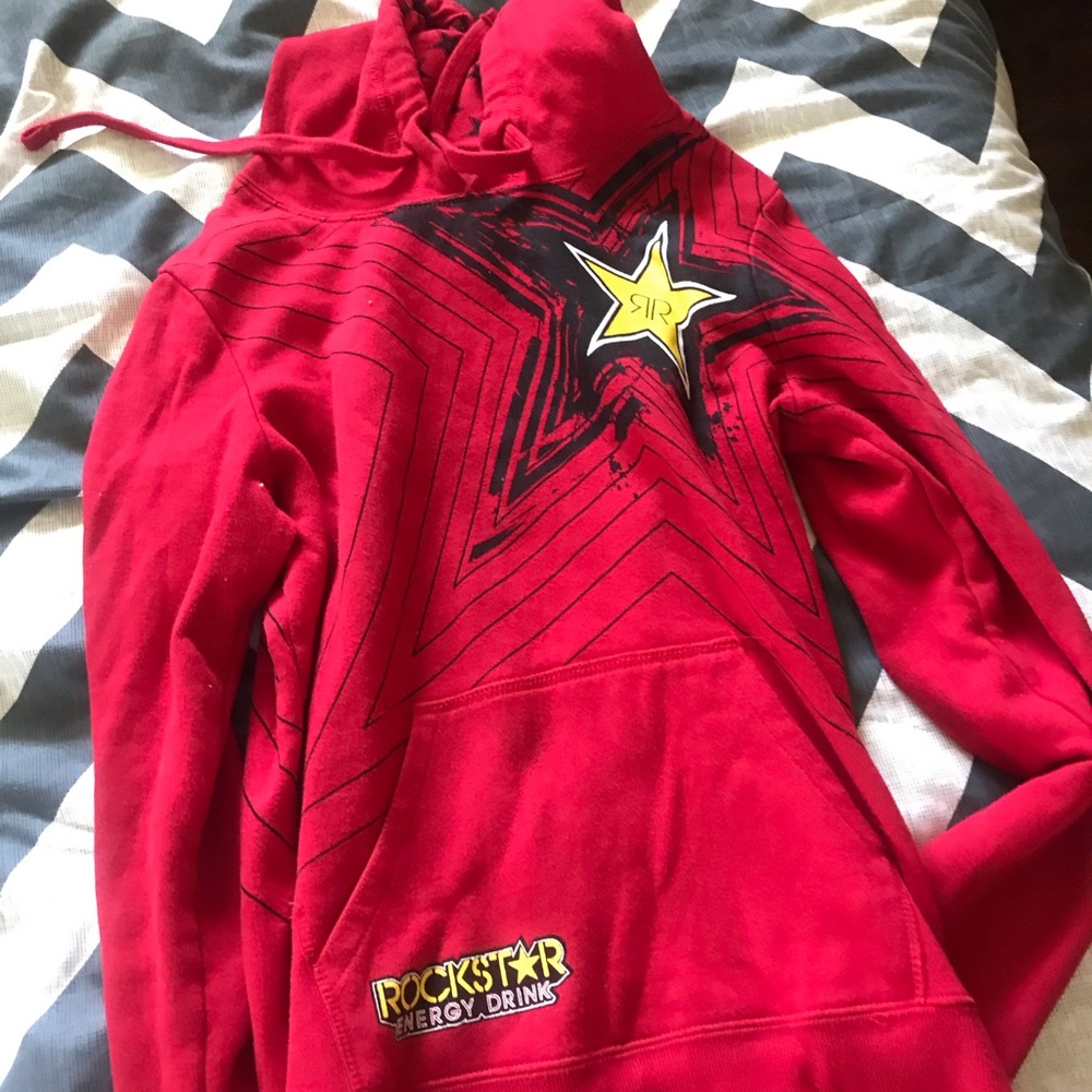 Fox racing, rockstar hoodie